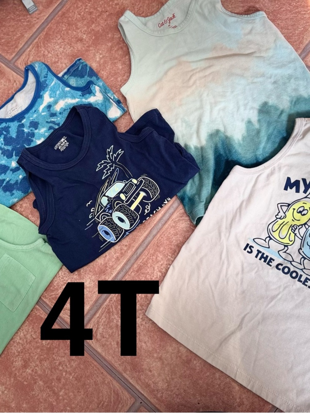 4T boys tank tops